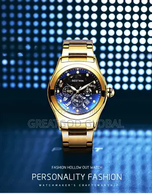 Hot Fashion Luxury Brand Bestwin Men Watches Waterproof