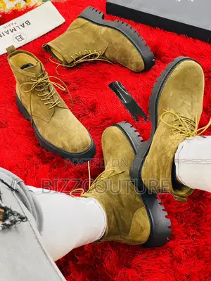 Original BALMAIN Boots Available in Store