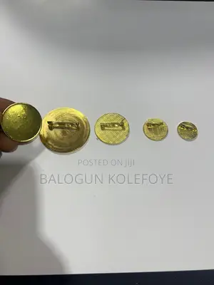 Round, Square, Rectanglar Lapel Pins