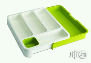 Expandable Drawer and Store Cutlery Tray