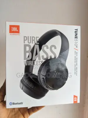 JBL Tune 510BT: Wireless On-ear Headphones With Purebass Sou