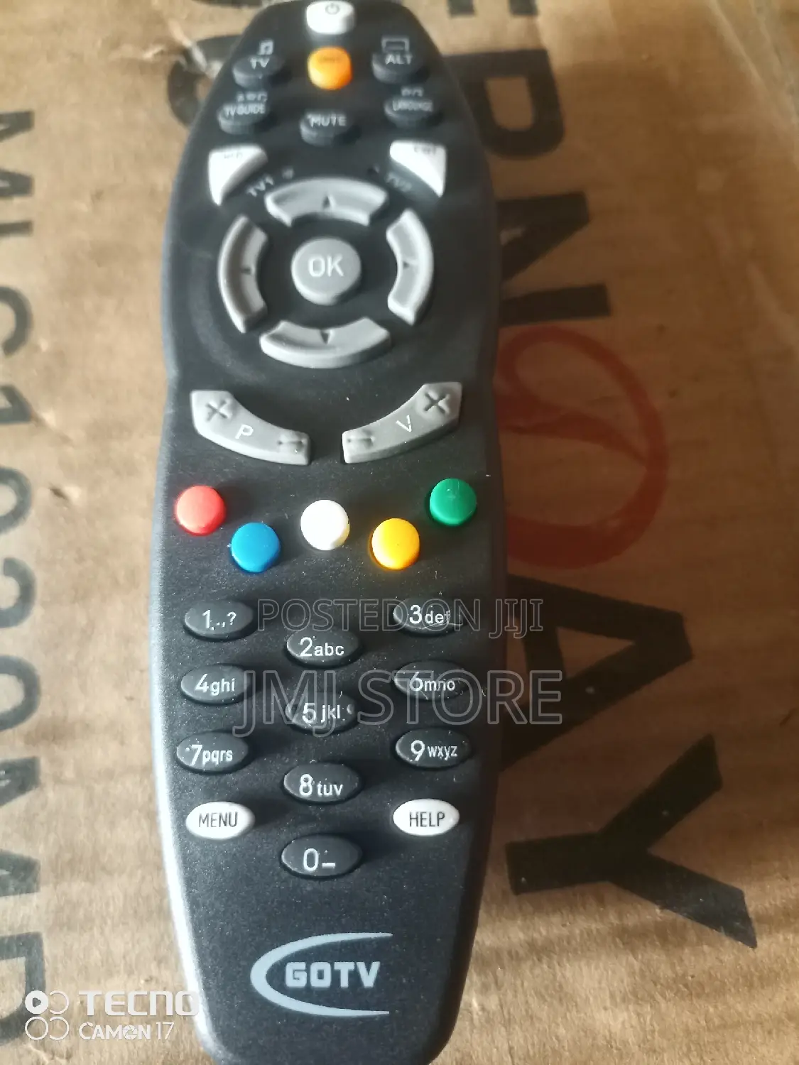 Gotv Decoder Remote Control Product Code: 4738660