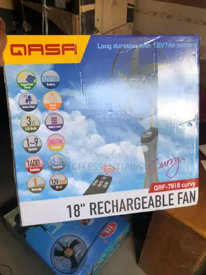 18inches Rechargeable Fan Qasa