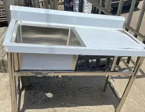 Single White Washing Sink(Industrial