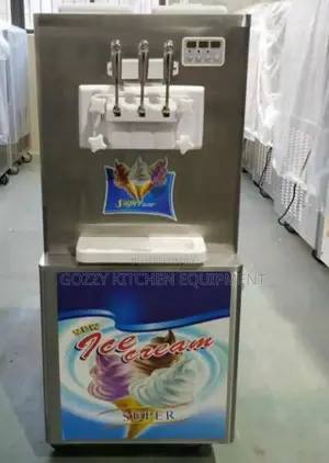 Commercial Standing 3 Nozzle Ice Cream Machine