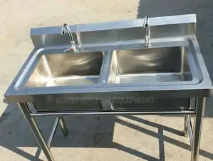 Stainless Steel Double Bowl Sink