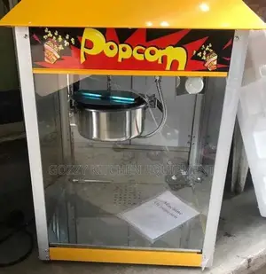 Commercial Yellow Popcorn Machine