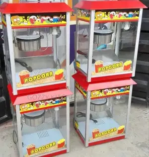 Set of Popcorn Machine