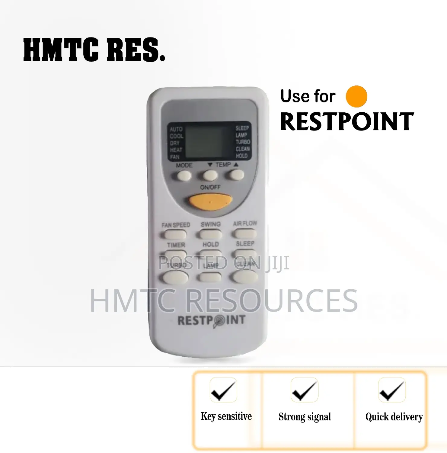 Restpoint Split Unit Air Conditioner Remote Control
