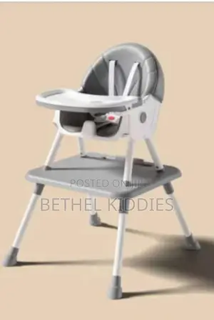 Baby High Chair With Tray and Convertible Table