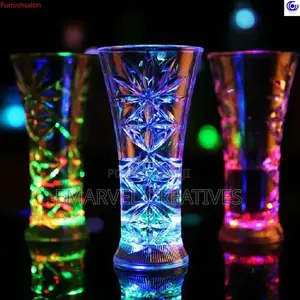 LED Luminous Beer Mug Flash Drinking Cup Color Changing