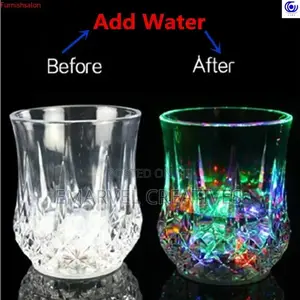 LED Luminous Beer Mug Flash Drinking Cup Color Changing