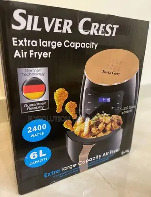 Silver Crest Air Fryer Extra Large Capacity 2400W 6L | S-18