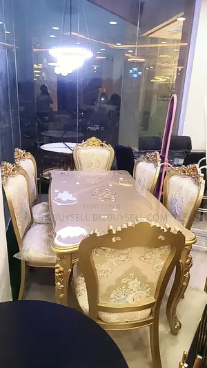 Royal Six Seaters Dining Table and Chairs