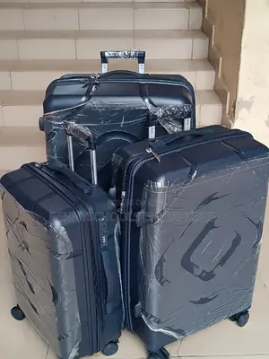 Set of 3 Unbreakable Elastic Rubber Travelling Luggage Boxes