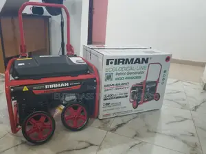Powerful and Admirable Sumec Firman Generator ECO 4990ES.