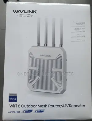 Wavlink Hd6 Aerial Router Outdoor Wifi 6 Ax1800 Dual Band 2.