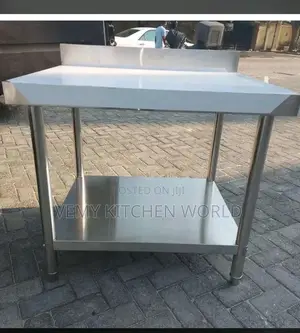 Worktable 3ft With Back