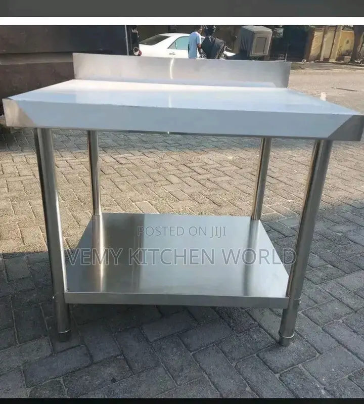 Worktable 3ft With Back