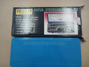 DEHCO W GERMANY 24 PCS 1/2" Drive SOCKET Wrench Set