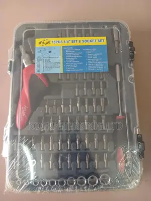 Atlas 1/4" 73pcs Bit Socket Set