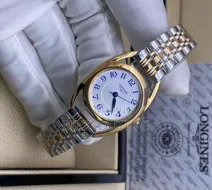 Original LONGINES SILVER CHAIN WATCH Available in Store