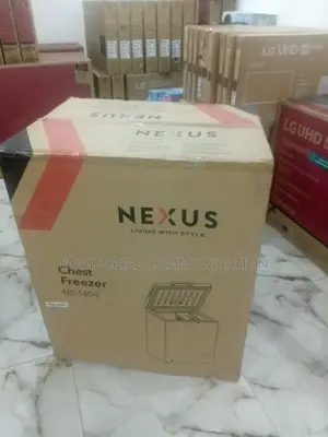 Nexus 150l Single Door Chest Freezer With Key Lock-Nx