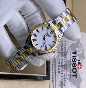 Original Tissot Ladies Silver Chain Watch Available in Store