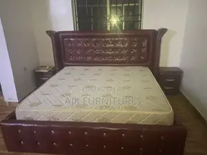 Fully Padded Leather Bedframe