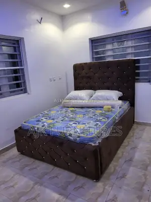 Full Padded 4.5by6ft Bedframes