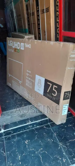 Brand New LG 75" Android Smart >Bluetooth>Flameless>Uhd>Tv
