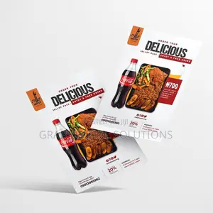 Bulk Flyer Design and Print