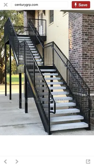 Wrought Iron Staircase Handrail