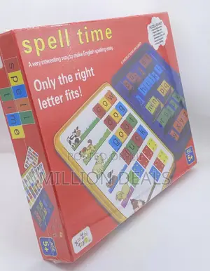 Kiddies Spell Time Educational Word Puzzle Board Game