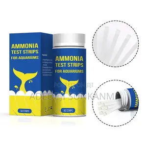 Ammonia Nitrogen Quick Water Quality Test Strips - 50 Strips