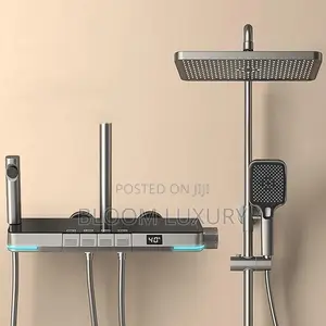 Thermostatic Digital Display 4 Kit, 30x20cm Shower Head