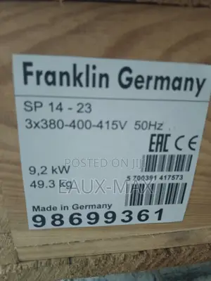 Franklin Germany Submersible Water Pump