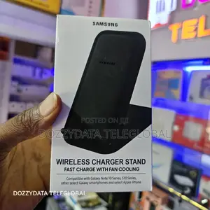 Samsung 15W Fast Charge 2.0 Wireless Charger Stand - Black