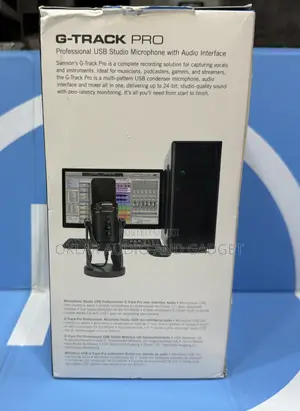 Samson G-Track Pro Professional Usb Mic With Audio Interface