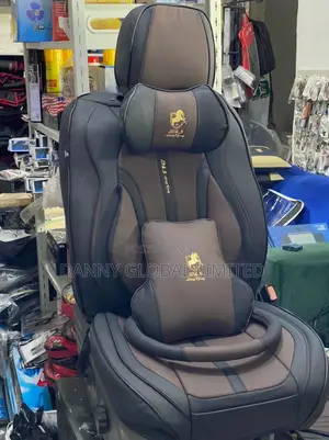 Original Brown/Black Horse Leather Car Seat Cover