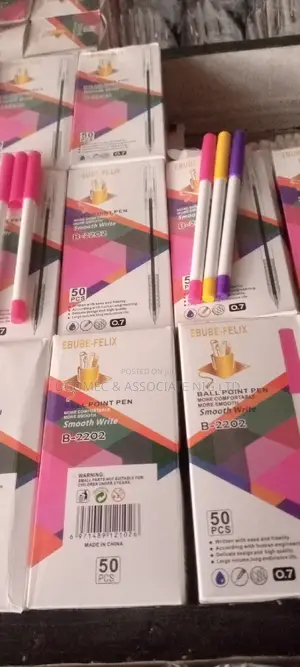 Quality Printer-Able Pens / Biro. By 50pcs