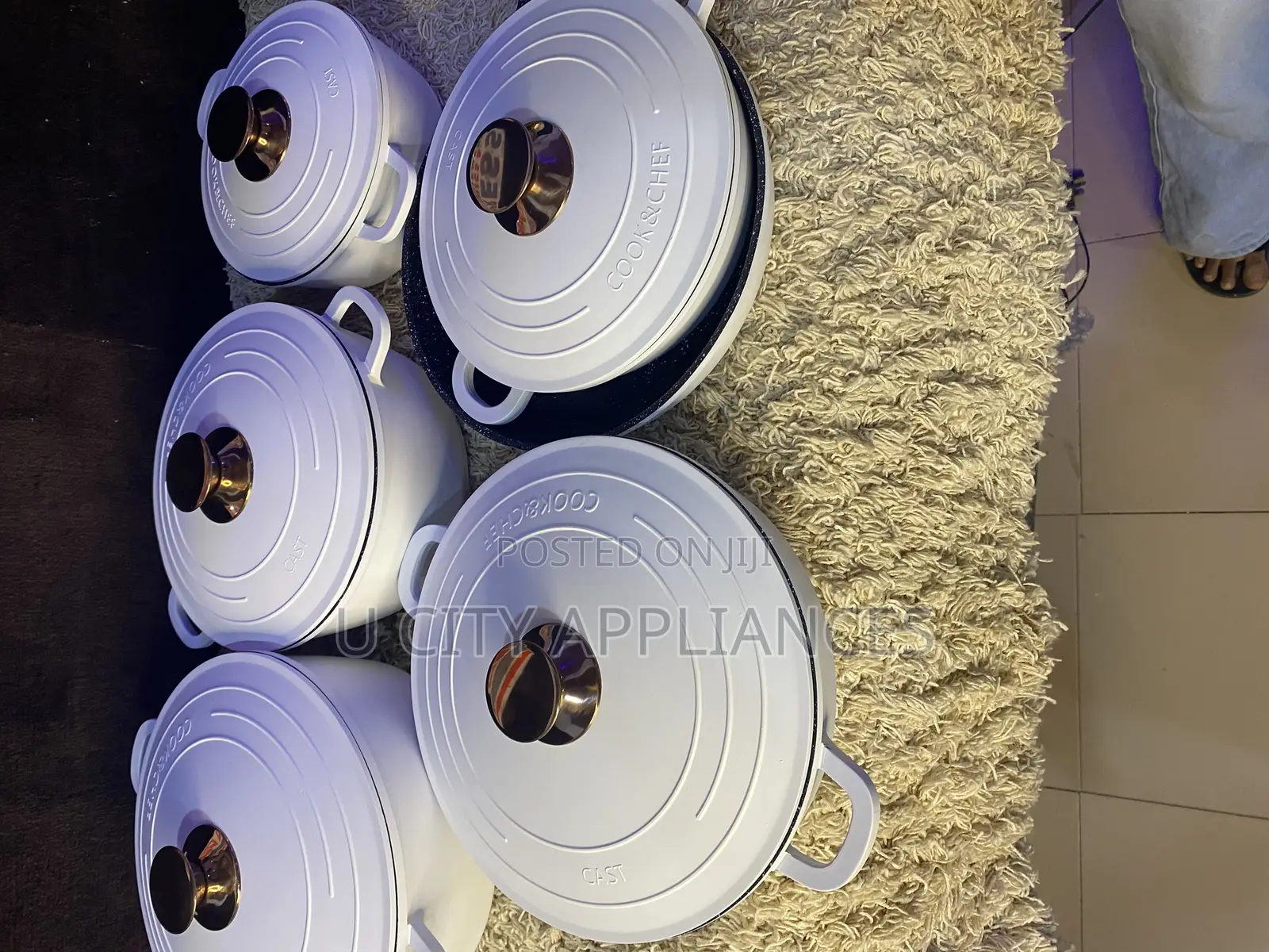 11set Cookware Cast Pot