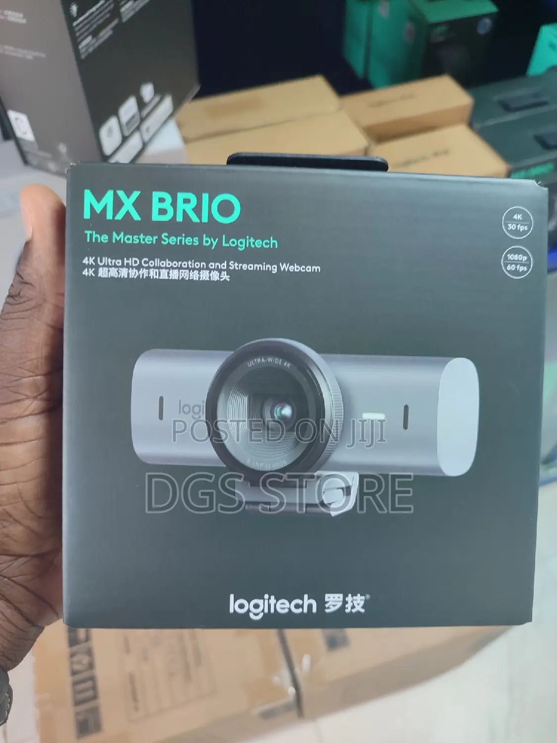 Logitech MX Brio Ultra HD Streaming Webcam