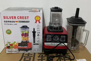 2 Cups 6000 Watts Silver Crest Commercial Blender
