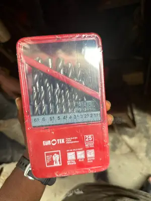 25pcs Twist High Speed Steel Drill Bit Set Straight 1-13mm