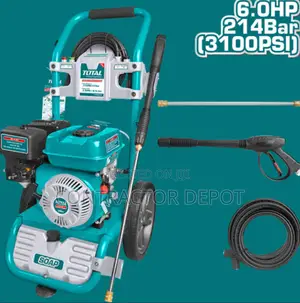 Total Gasoline High Pressure Washer 208cc 6hp (Tgt250105)
