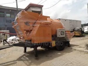 Concrete Mixer With Pump