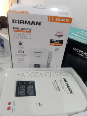 Efficient Firman Stabilizer FVR-5000w