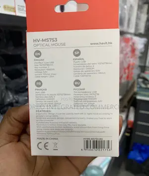 Hv-Ms753 Small and Exquisite Design Optical Mouse