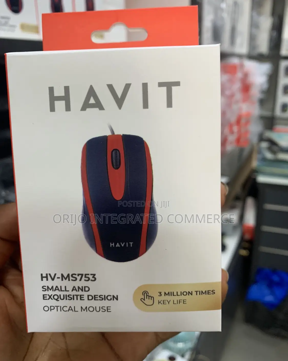 Hv-Ms753 Small and Exquisite Design Optical Mouse